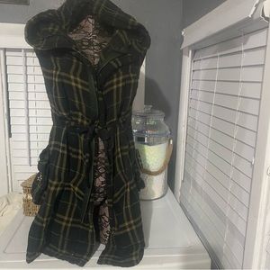 women’s Long lapel vest